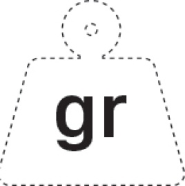 GRAMMAGE TESTI